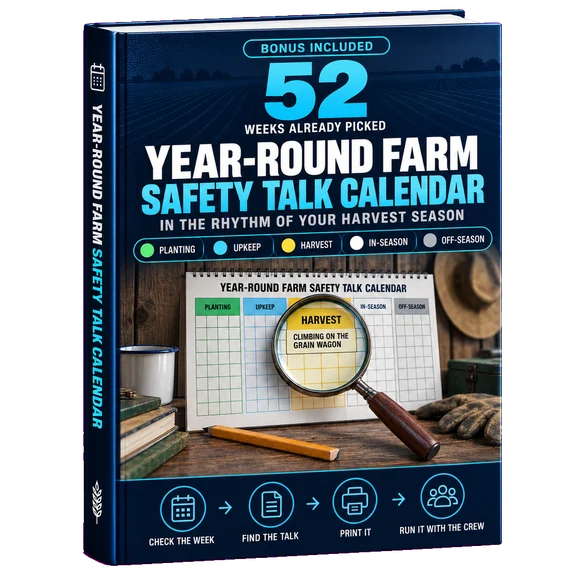 Bonus 1, Year-Round Farm Safety Talk Calendar