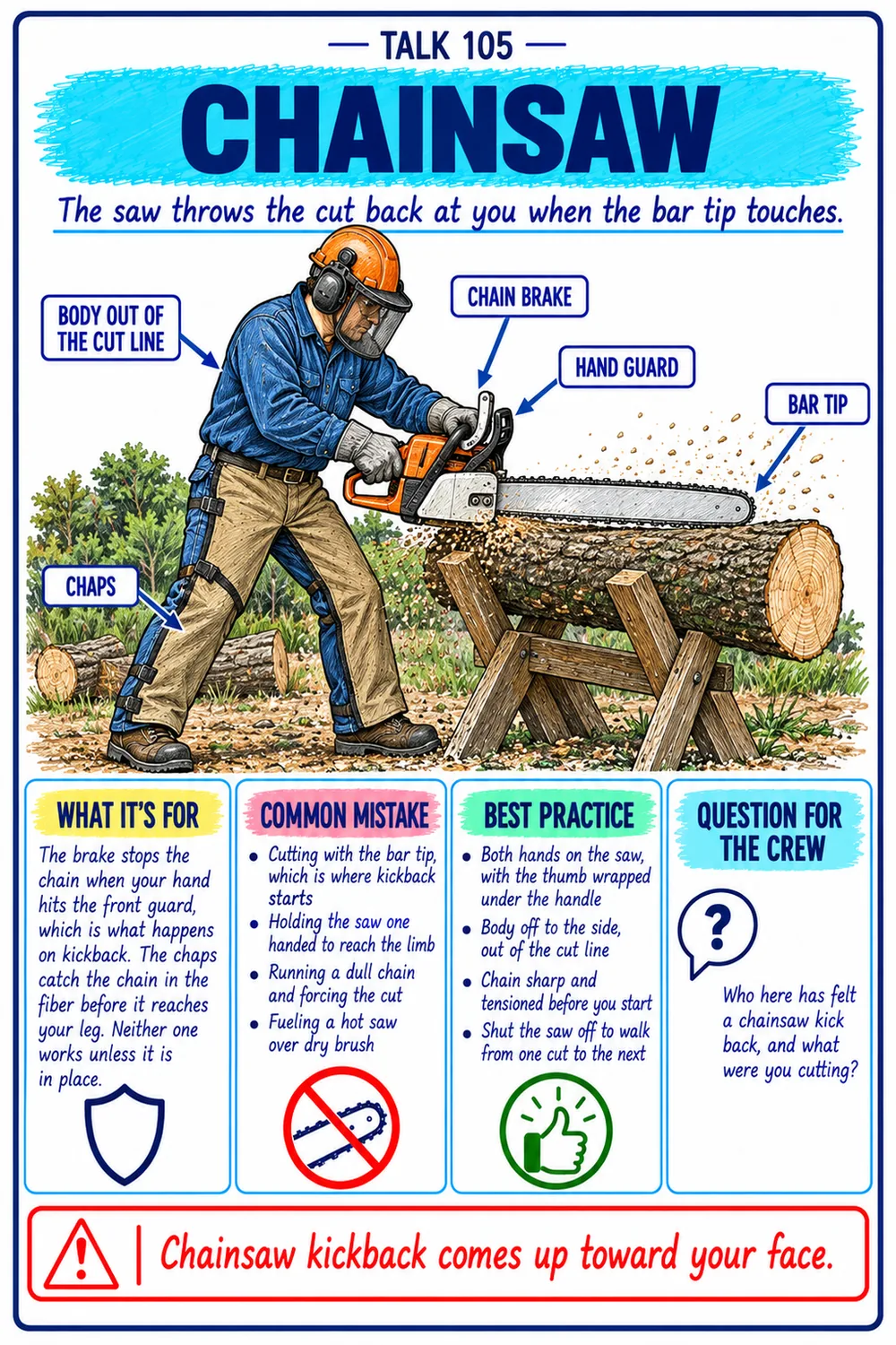 Chainsaw talk, Hand and Cutting Tools guide